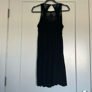 Black Abercrombie Halter top dress